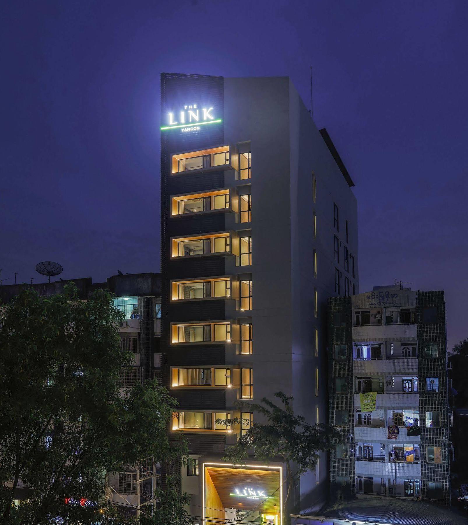The Link Yangon Boutique Hotel Екстер'єр фото